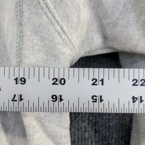 Champion Reverse Weave Men's Pullover Hoodie Gray Medium Libertas Big Logo - Picture 16 of 16